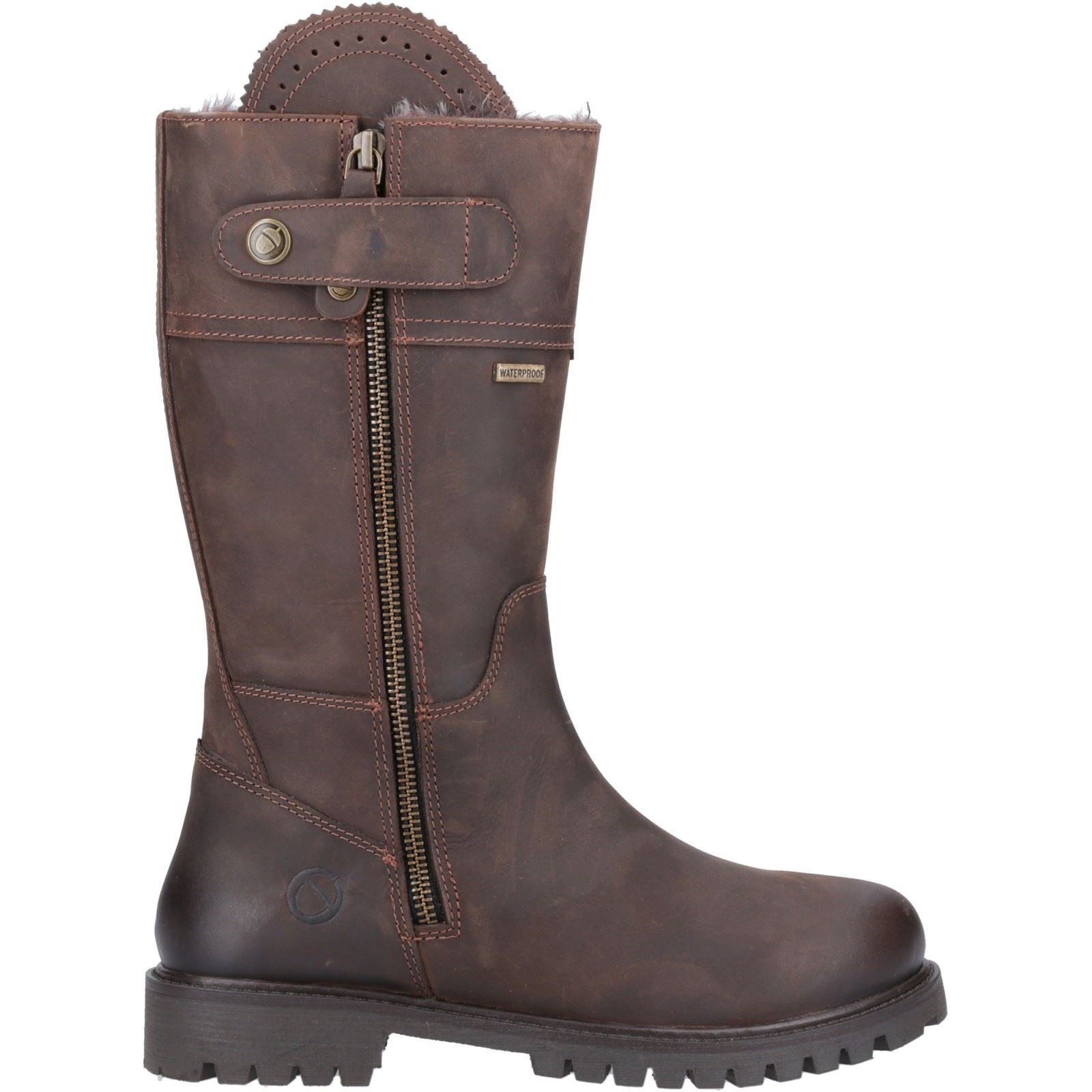 Cotswold Bushcombe Damenstiefel aus braunem Leder