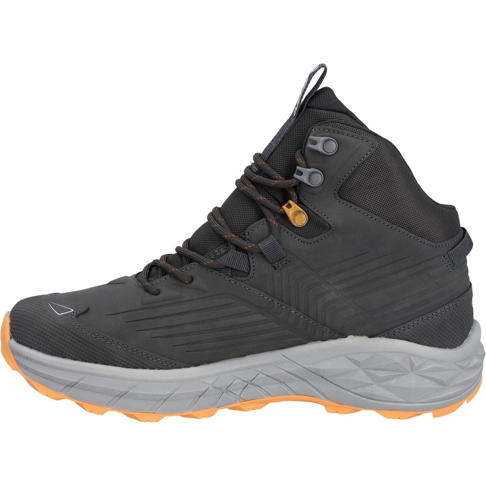 Hi-Tec Fuse Trek Mid Herren Wanderstiefel Aus Polyester In Schokoladenbraun/ Timberwolf