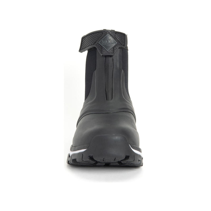 Muck Boots Apex Mid Zip Gummistiefel Schwarz/Weiß
