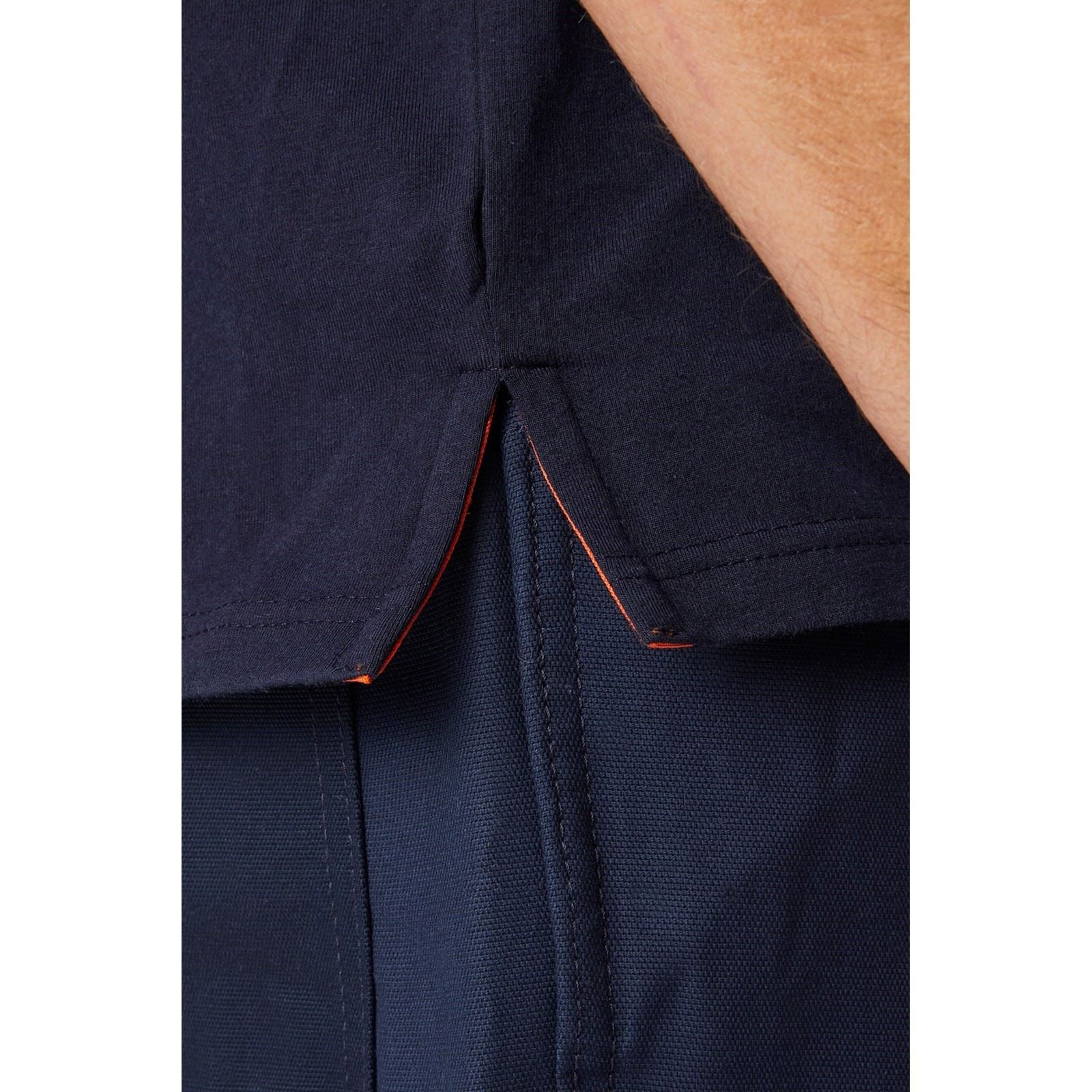 Helly Hansen Workwear Kensington Baumwoll Polohemd Für Männer In Blau