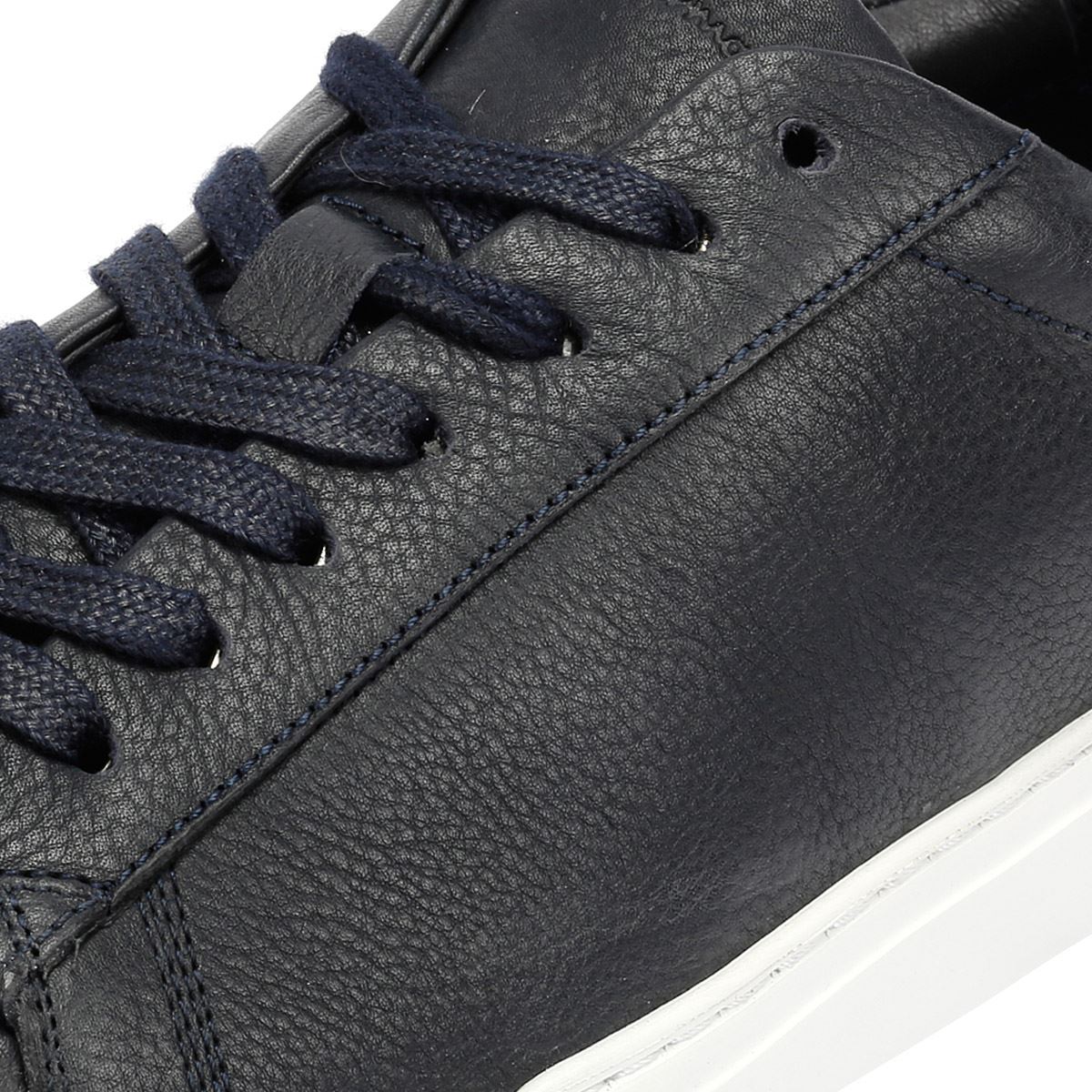 Ben Sherman Ace Cupsole Leder Herren Blaue Sneakers