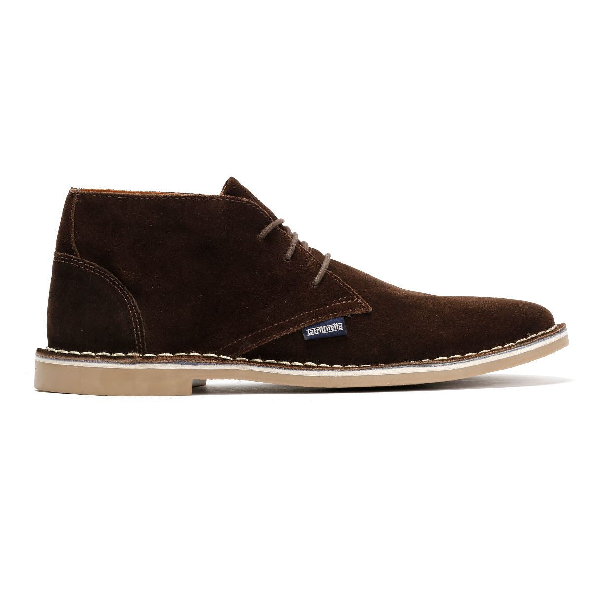 Lambretta Chiswick Wildleder Herren Braune Stiefel