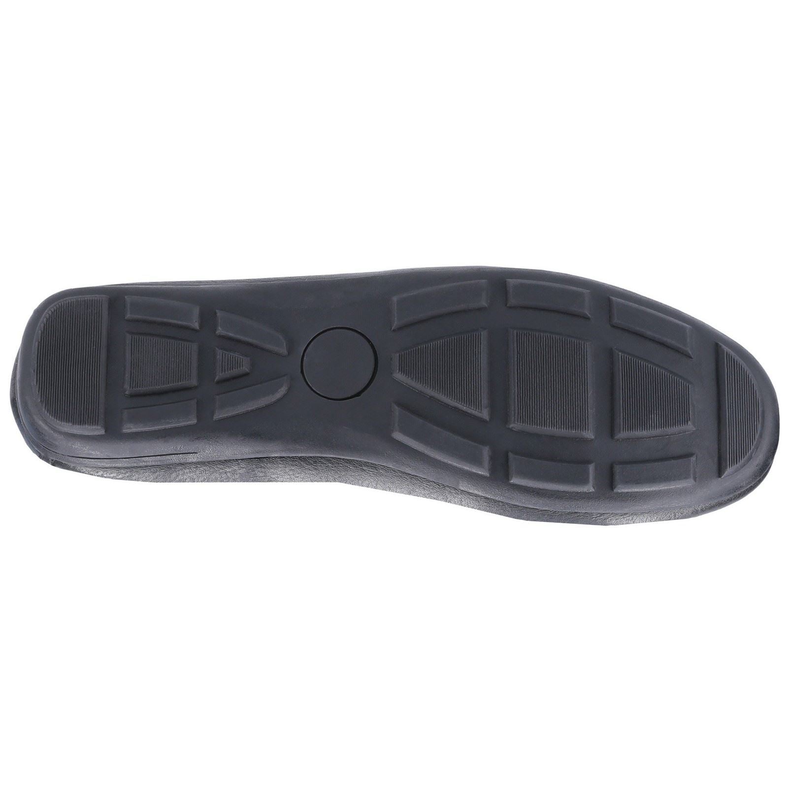 Hush Puppies Maggie Damen-Schwarze Farbe-Lederloafer