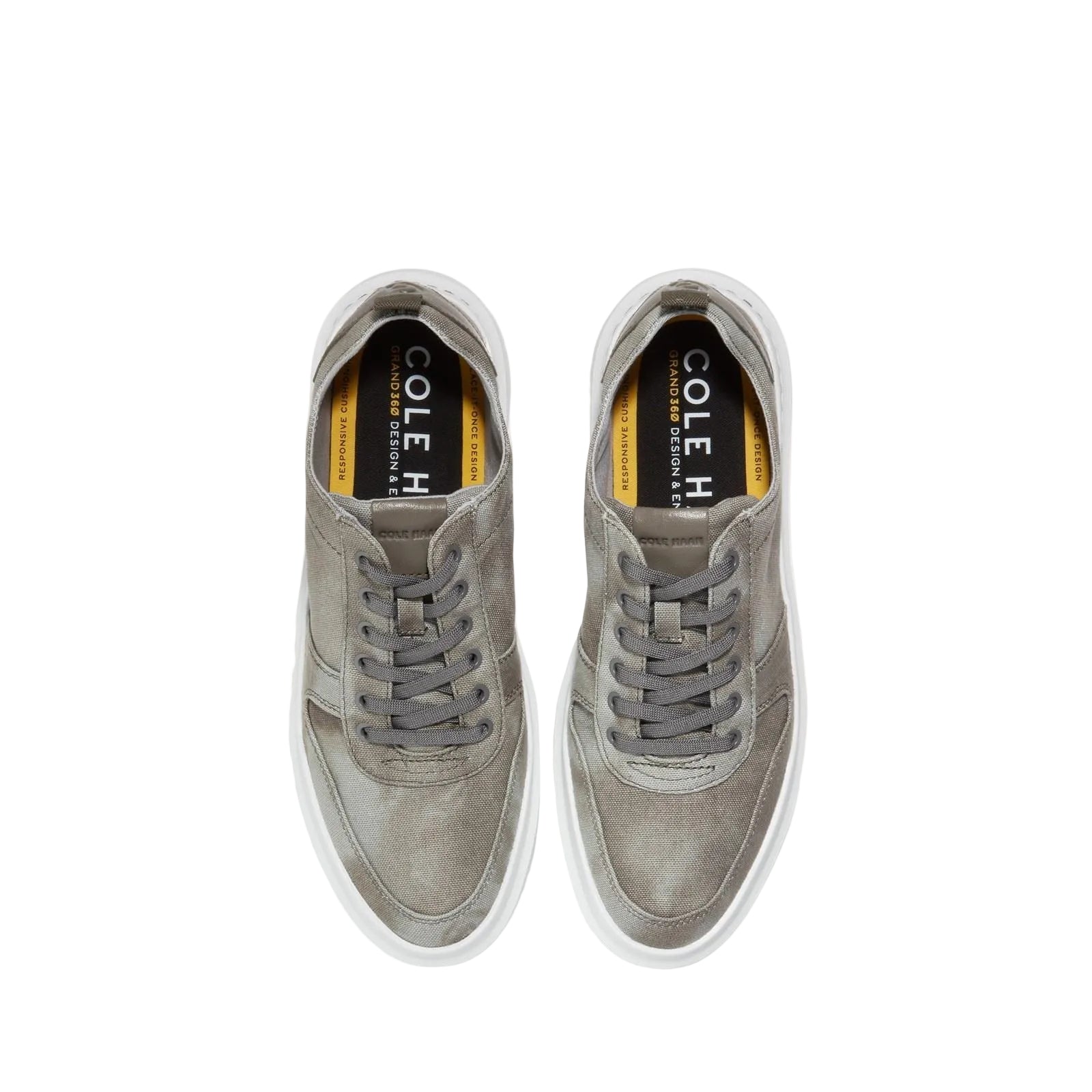 Cole Haan GrandPro Rally Canvas Herren-Sneakers In Grün/Weiß