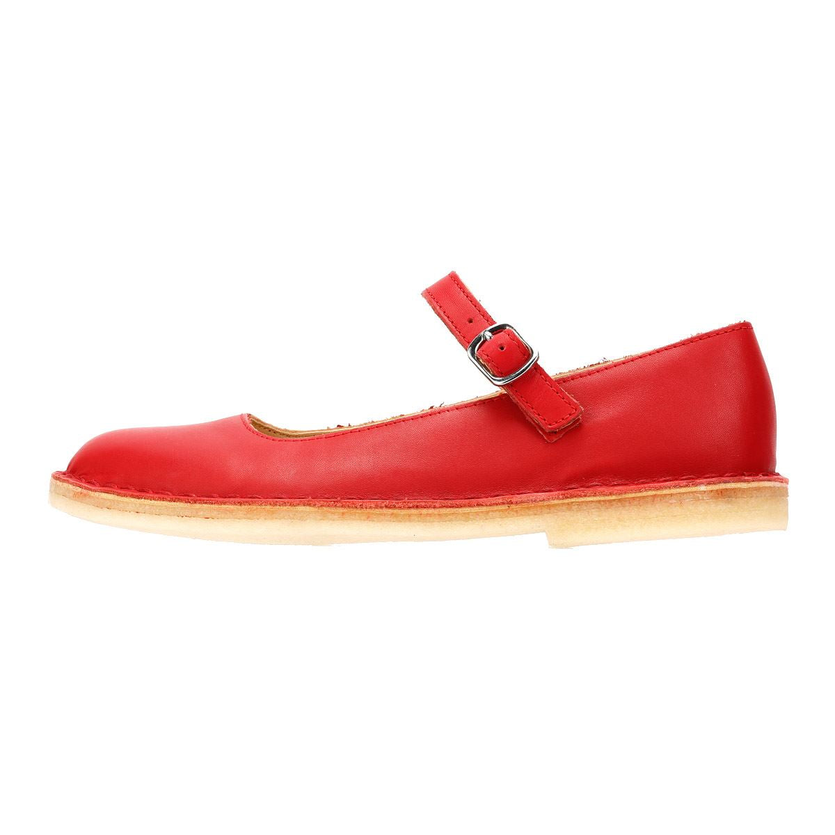 Clarks Originals Desert Jane Damen Lederschuhe In Rot