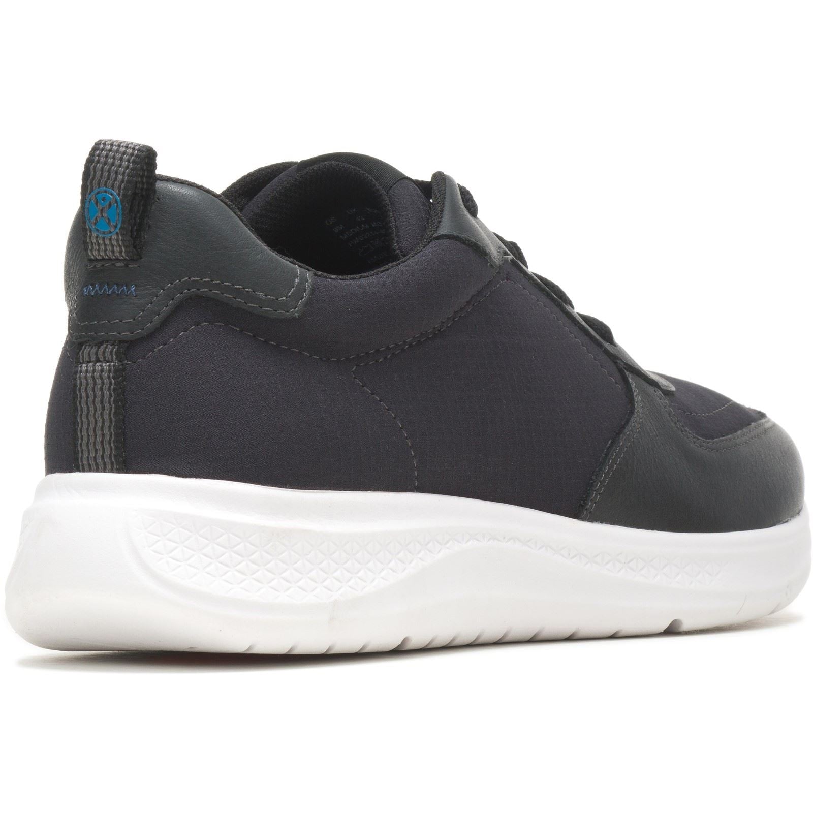 Hush Puppies Elevate Schwarze Farbe Ledersneaker Für Herren