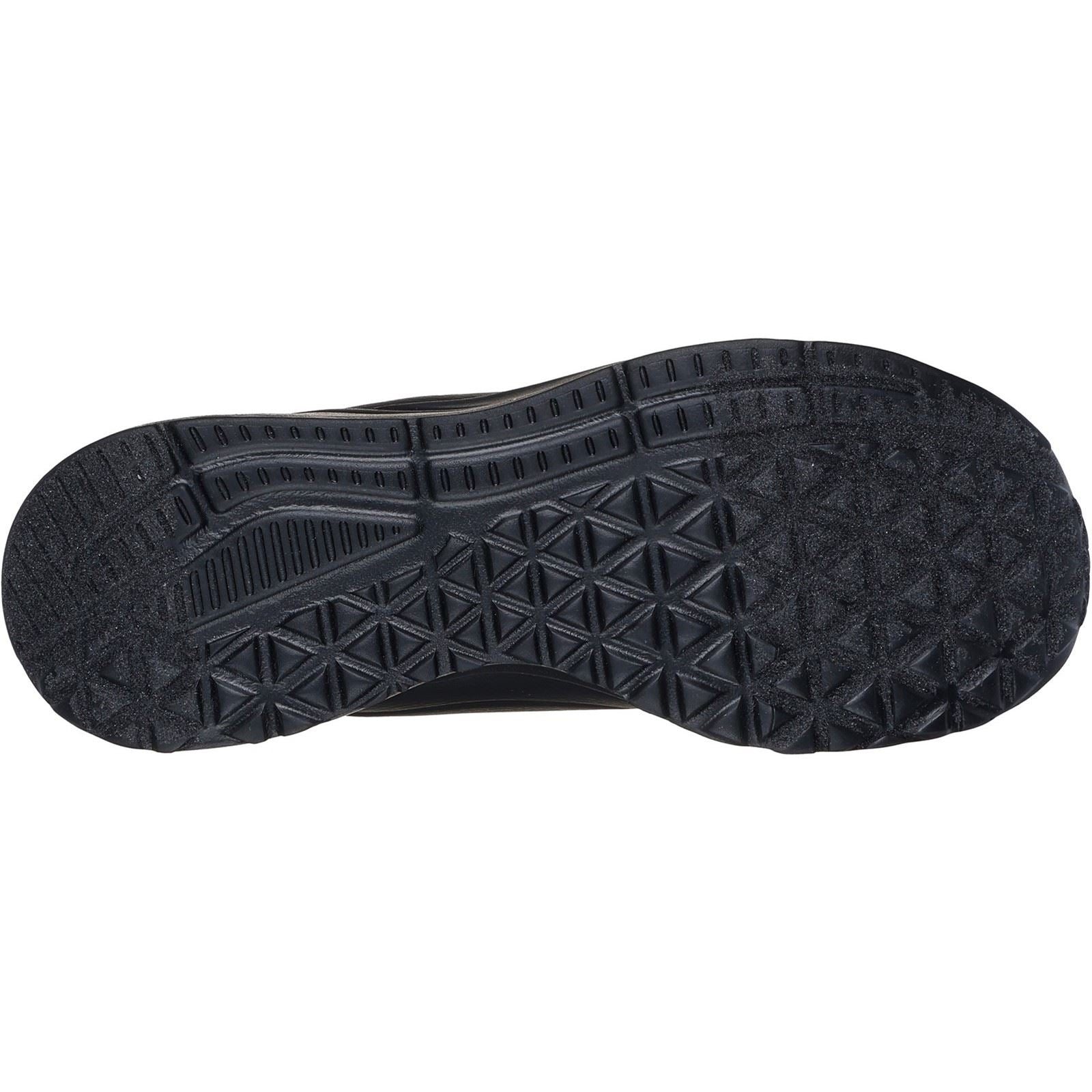 Skechers Uno Lite Lite Work Synthetik Damen Sneaker In Schwarz