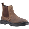 Hush Puppies Jamie Leder Herren Stiefel Braun