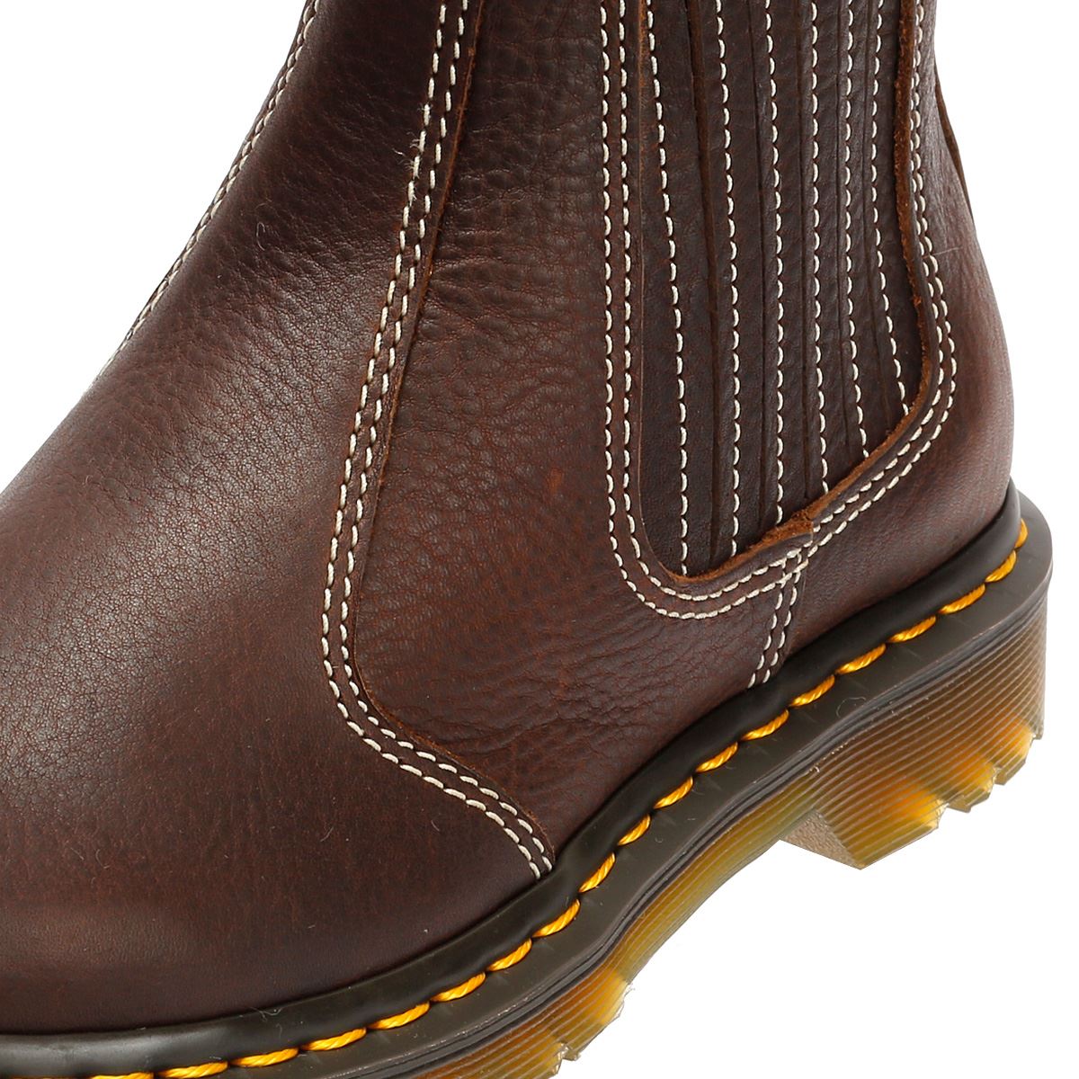 Dr. Martens 2976 Leonore II Chelsea Leder Damen Braune Stiefel