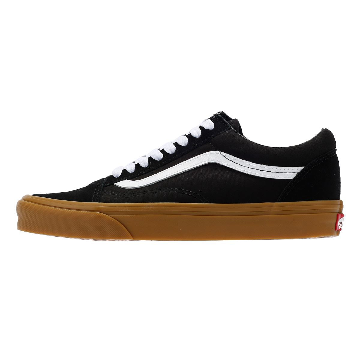 Vans Old Skool Schwarze Leinwand-Sneakers