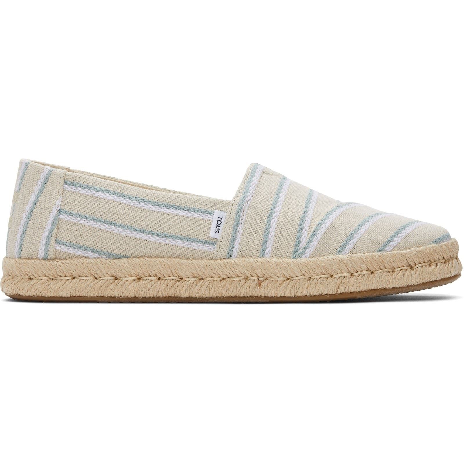TOMS Alpargata Rope 2.0 Hundert Prozent Baumwolle Damen Fog Espadrilles