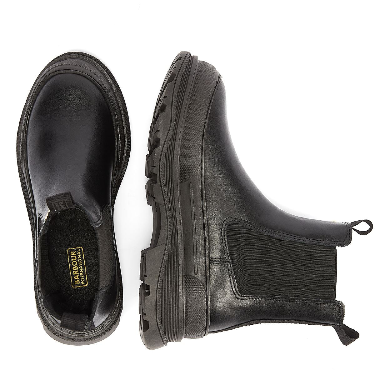 Barbour Frauen Schwarze Stiefel