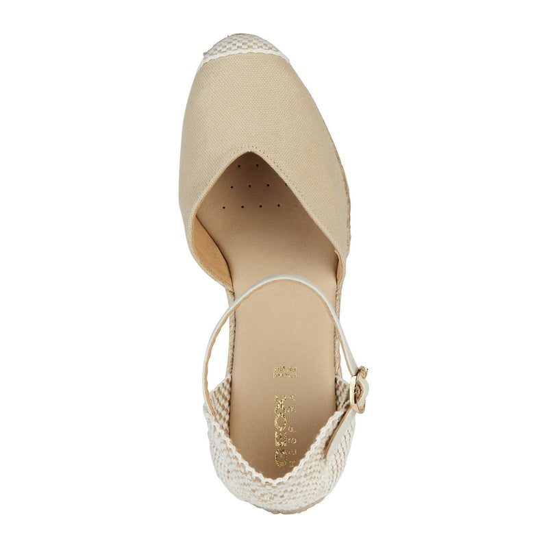 Geox D GELSA Damen-Sandalen In Hellbeige