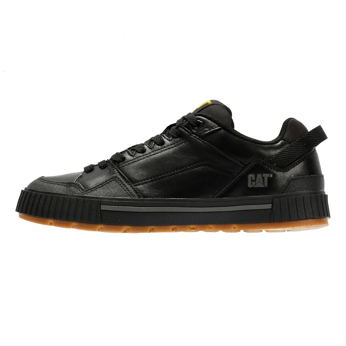 Caterpillar Axiom Leder Herren Schwarz Schnürschuhe