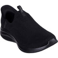 Skechers Ultra Flex 3.0 Easy Win Textile Damen-Sneaker In Schwarz