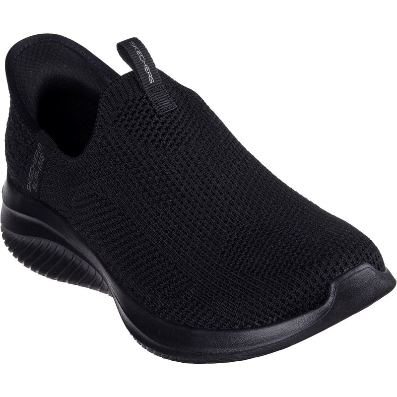 Skechers Ultra Flex 3.0 Easy Win Textile Damen-Sneaker In Schwarz