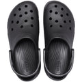 Crocs Classic Platform Damen Clogs Aus Thermoplast In Schwarz