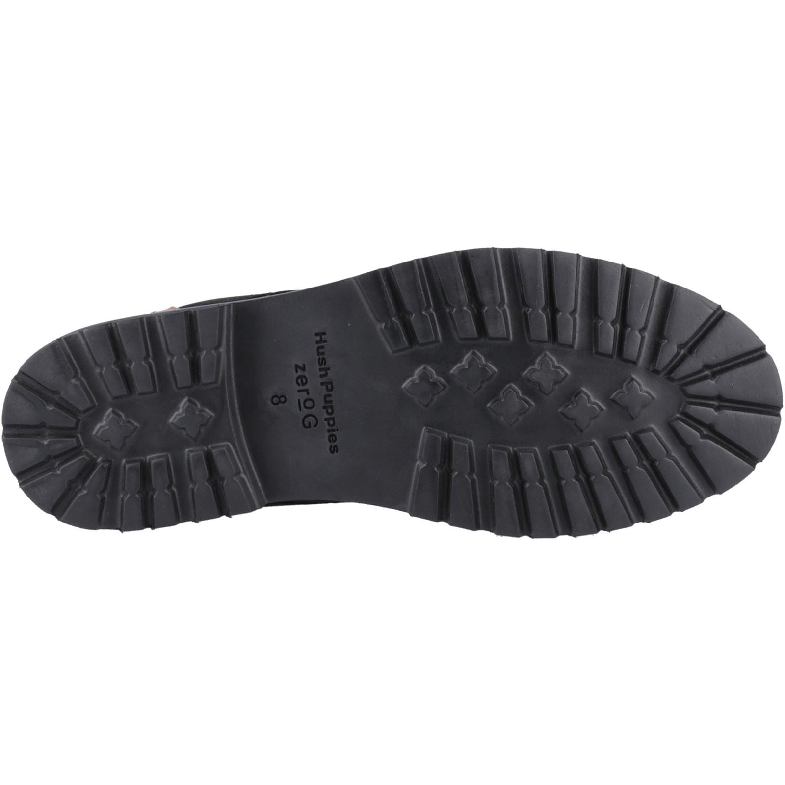 Hush Puppies Moore Herren Wildlederstiefel in Schwarz