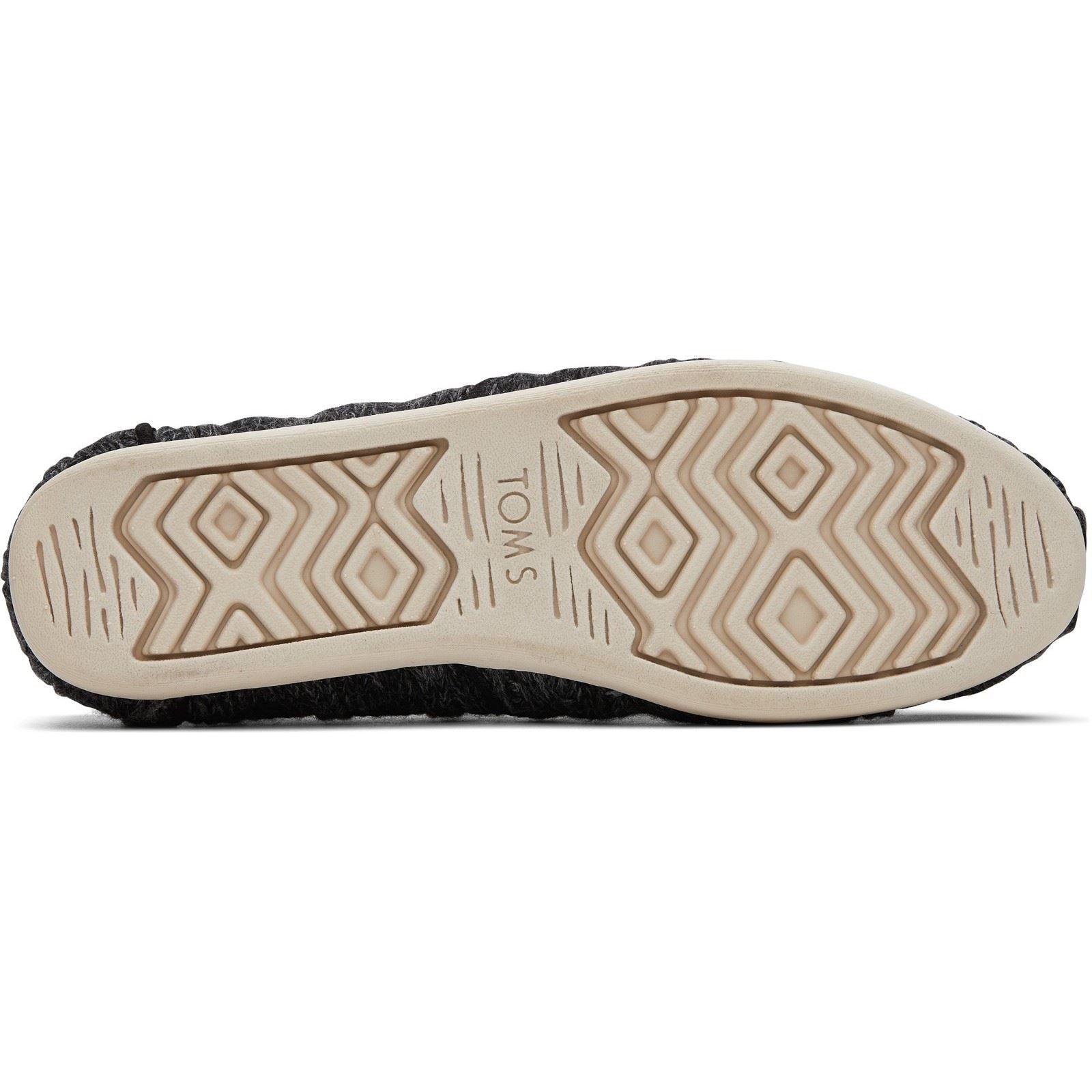 TOMS Alpargata Cloudbound Polyester Damen Schwarz Hausschuhe