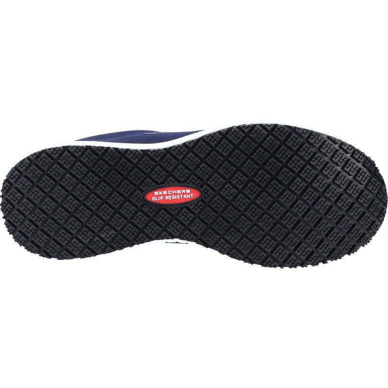 Skechers Workwear Squad SR Textil Damen Navy Sicherheits Sneakers