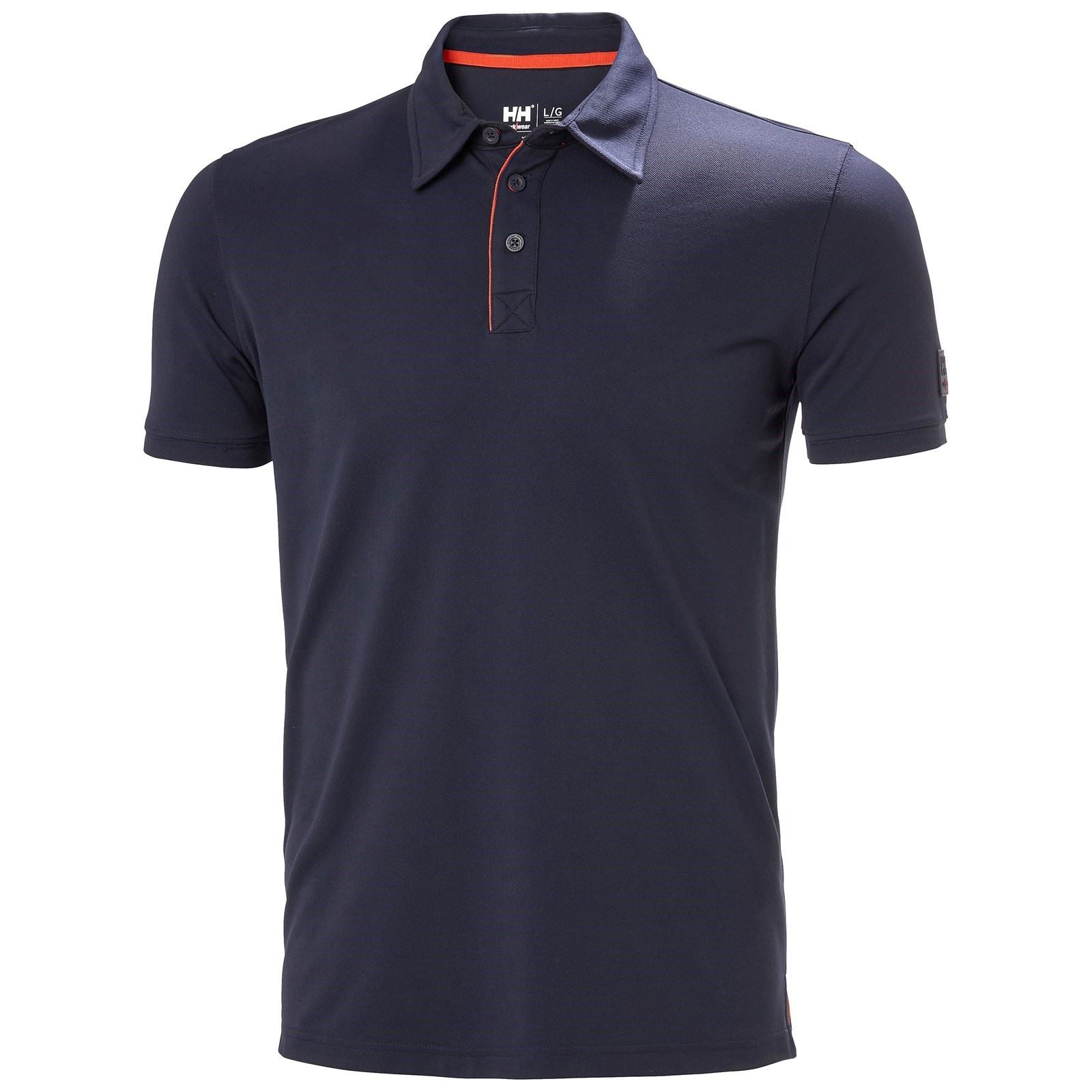 Helly Hansen Workwear Kensington Tech Herren Blaues Poloshirt