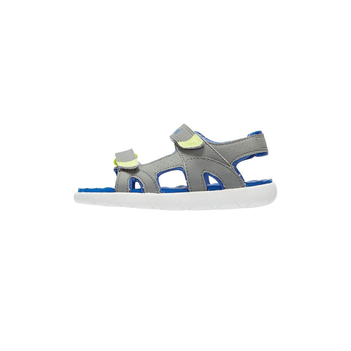 Timberland Perkins Row 2-Riemen Kleinkinder-Sandalen In Grau
