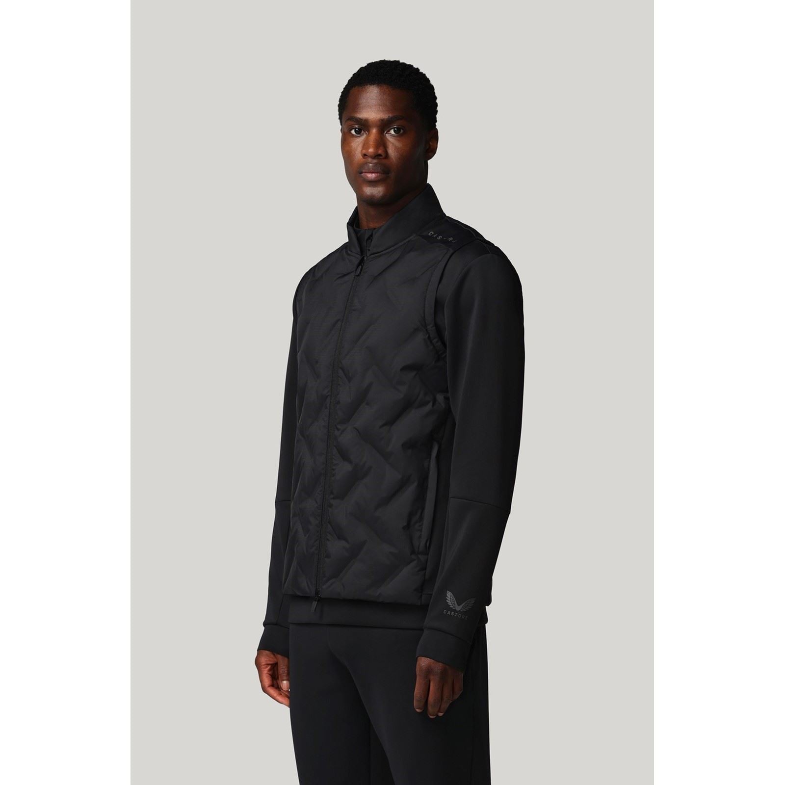 Castore Hybrid Herren Schwarze Westen