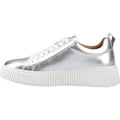 Hush Puppies Harlow Damen Sneakers Aus Silberleder