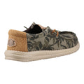 HEYDUDE Wally Palm Jute Herren Mokassins Schuhe Aus Jute In Burnt Olive/Ginger Brown