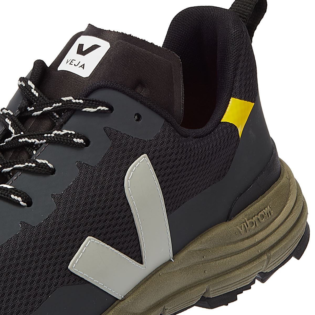 Veja Dekkan Oxford Grau Herrenschuhe In Schwarz