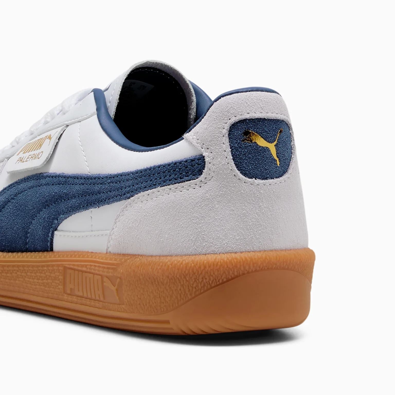 Puma Palermo Leder Herren Weiße Sneakers