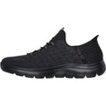 Skechers Summits Key Pace Textile Herren-Sneaker In Schwarz