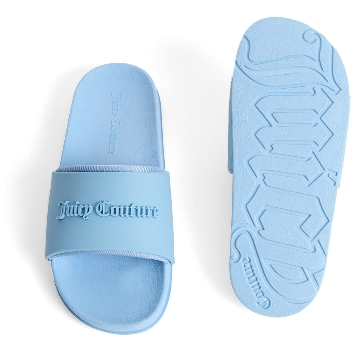 Juicy Couture Embossed Pvc Damen Dämmerungsblaue Slipper