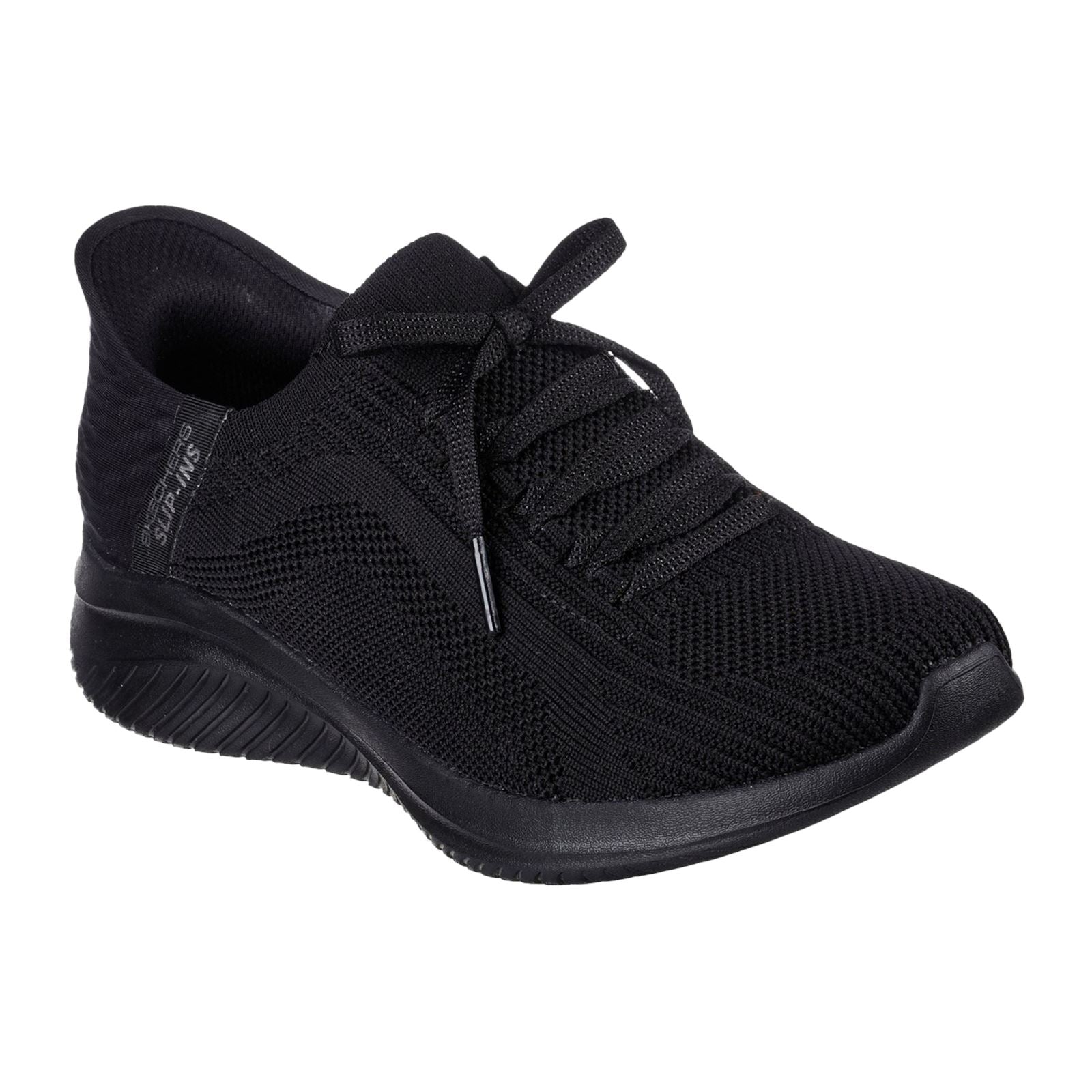 Skechers Ultra Flex 3.0 Brilliant Path Textile Damen-Sneaker In Schwarz