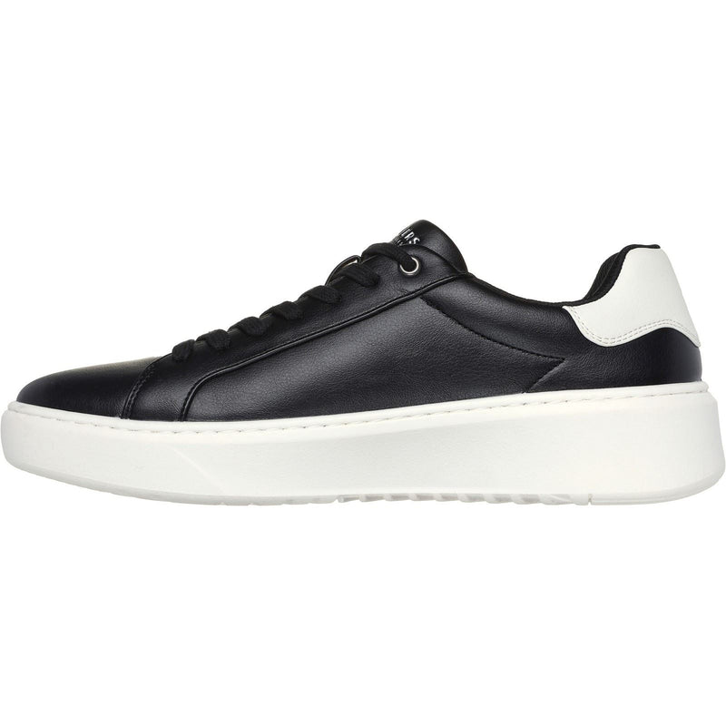 Skechers Court Break Suit Sneaker Synthetische Herren-Sneaker In Schwarz
