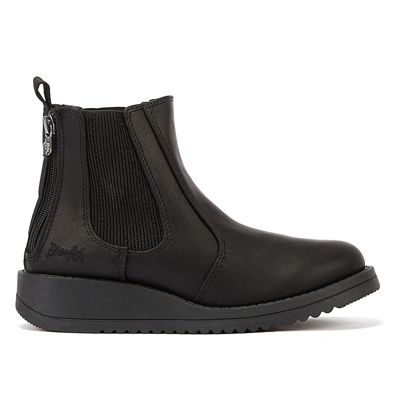 Blowfish Malibu Damen-Schwarze-Stiefel