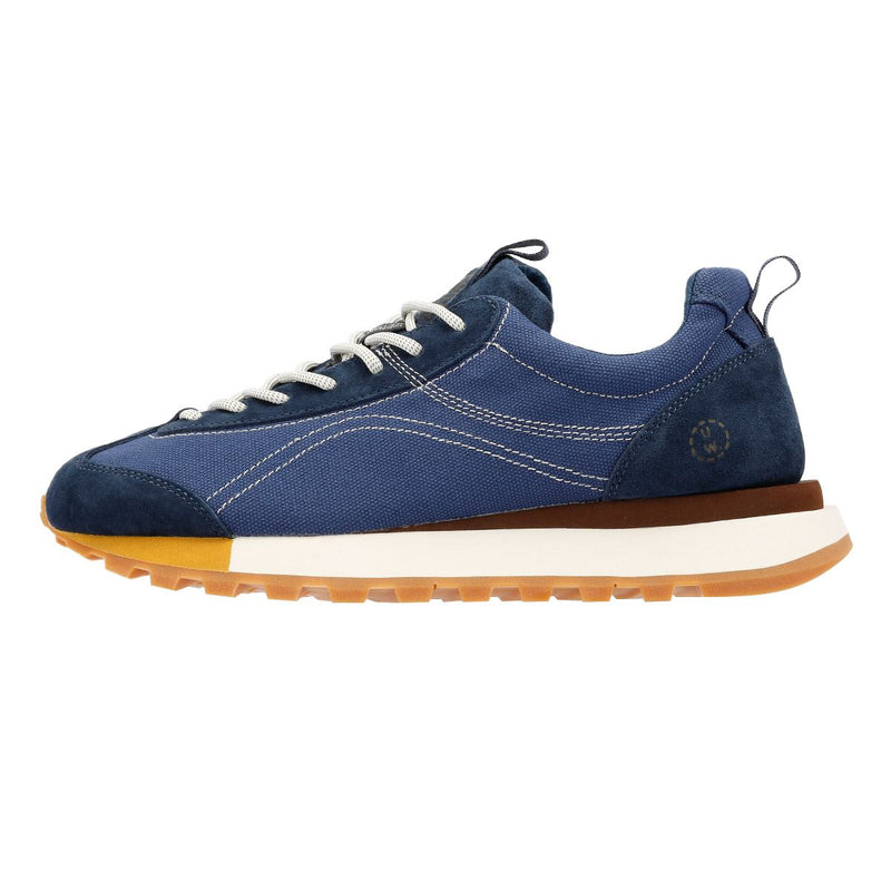 Flower Mountain New Asuka Universal Works Blau Sneakers