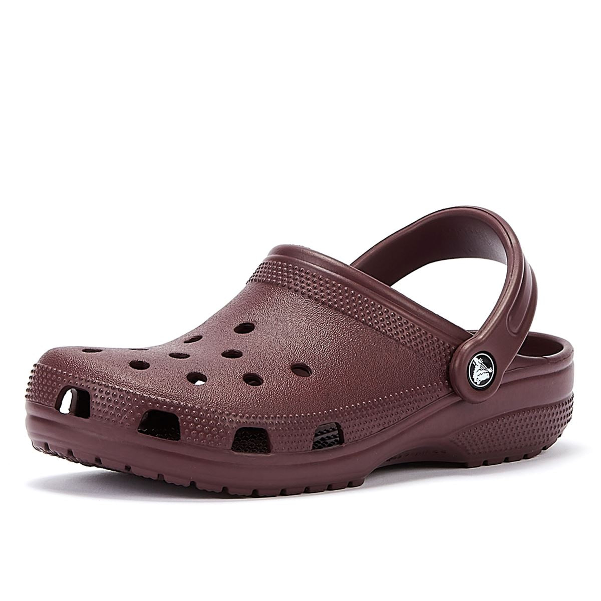 Crocs Classic Clog Dark Cherry Damen-Sandalen In Kirschrot