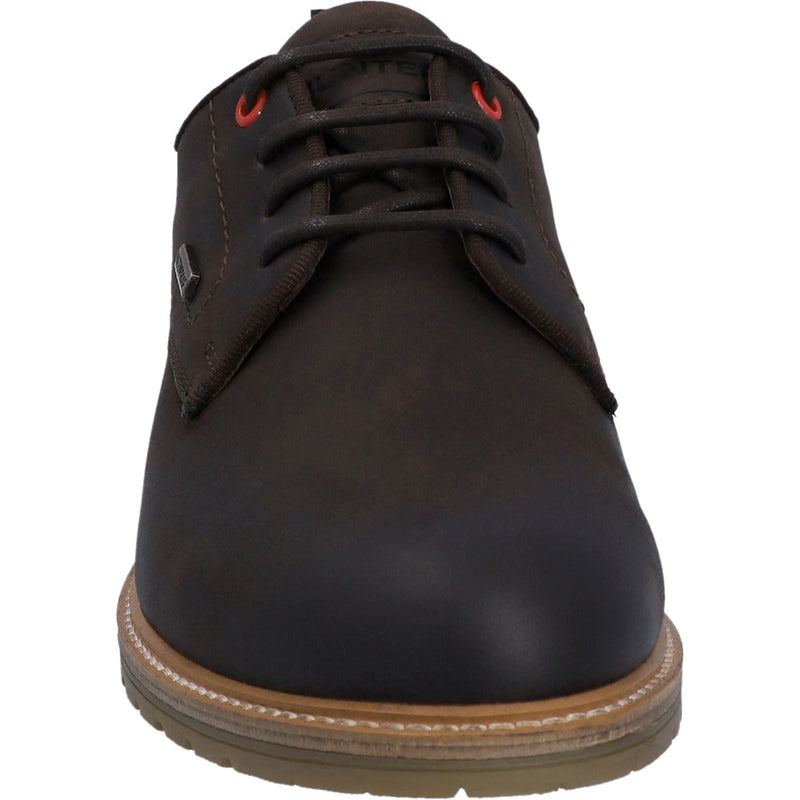 Hunter Jura Leder Herren Braune Schnürschuhe
