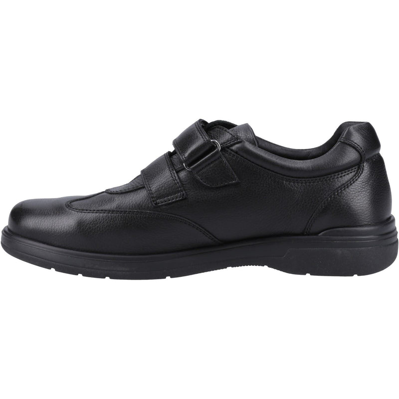 Hush Puppies Magnus Leder Herren Schwarze Loafer