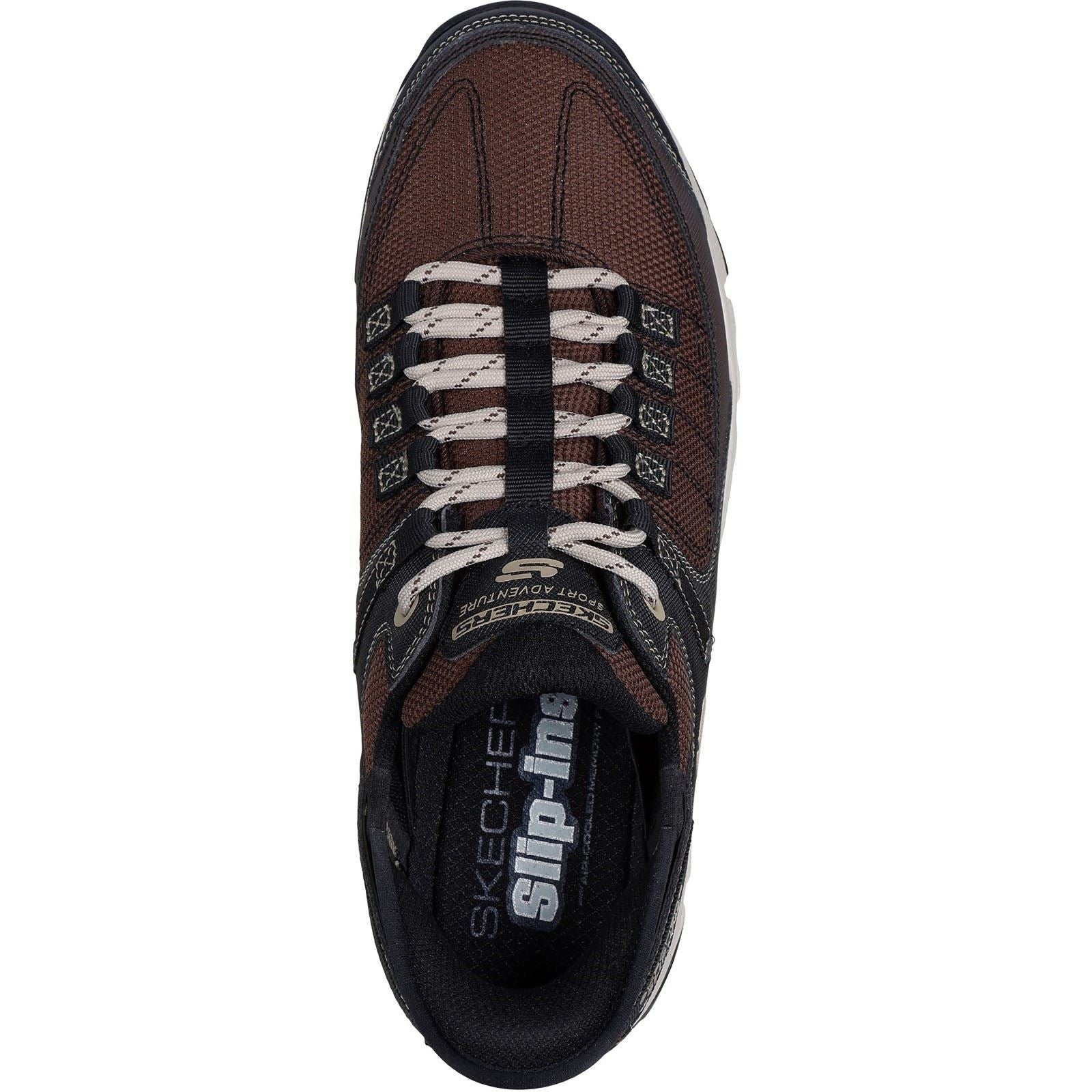 Skechers Summits AT Synthetische Herren-Wanderstiefel In Braun/Taupe