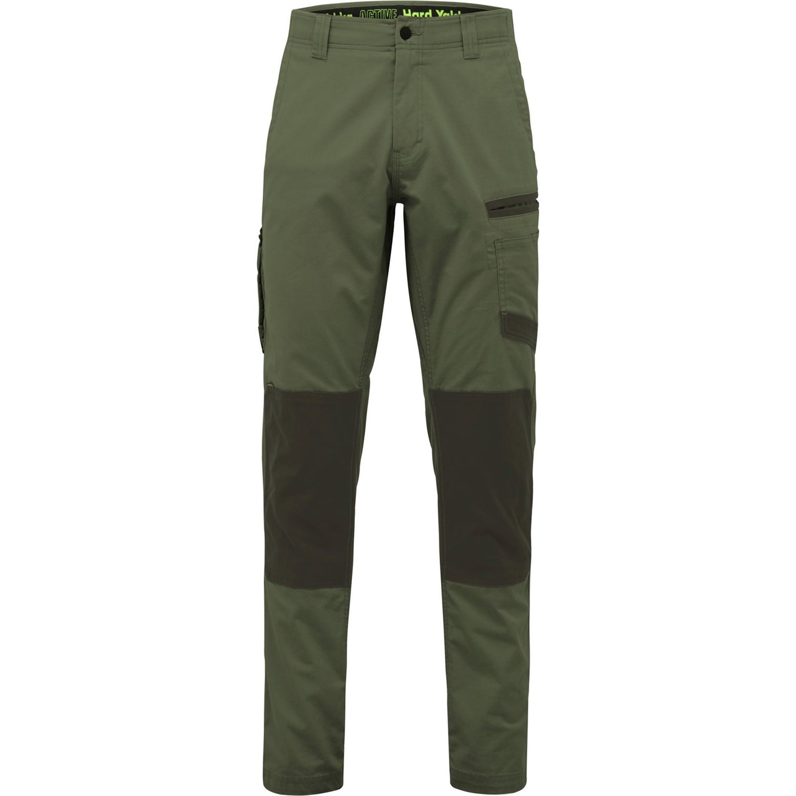 Hard Yakka Raptor Active Baumwoll Herren Grün Outdoor Hosen
