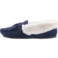 Hush Puppies Agnes Damen Hausschuhe aus Wildleder in Marineblau