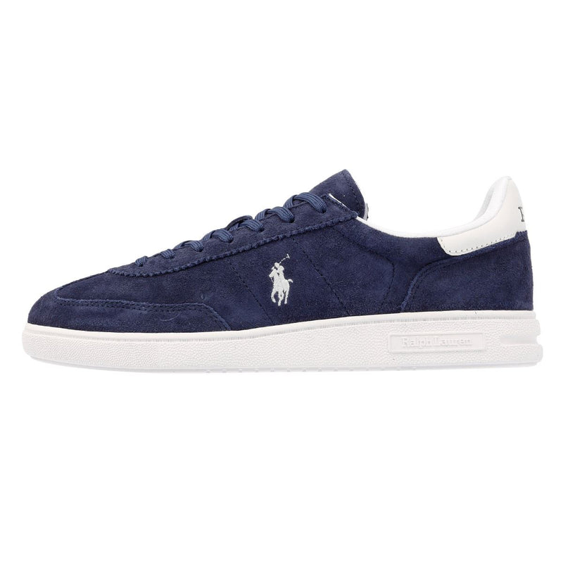 Ralph Lauren Bedford Blaue Wildleder Sneaker