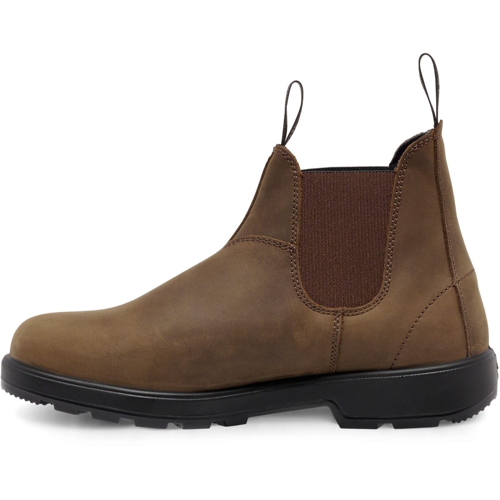 Hard Yakka Brunswick Leder Herren Sattelbraune Nubukstiefel