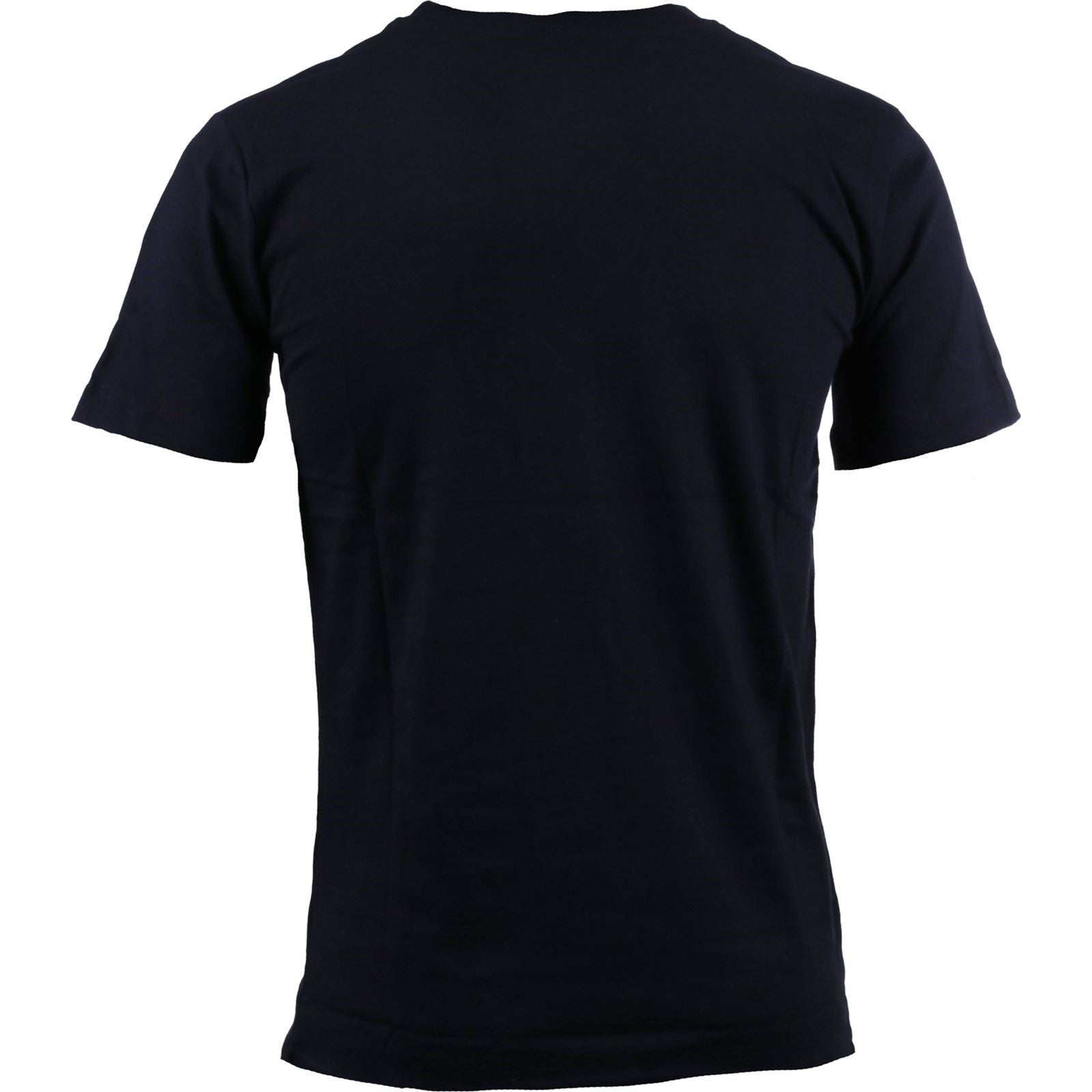 Caterpillar Heavy Duty Baumwoll Männer Schwarze Farbe Kurzarm-T-Shirts