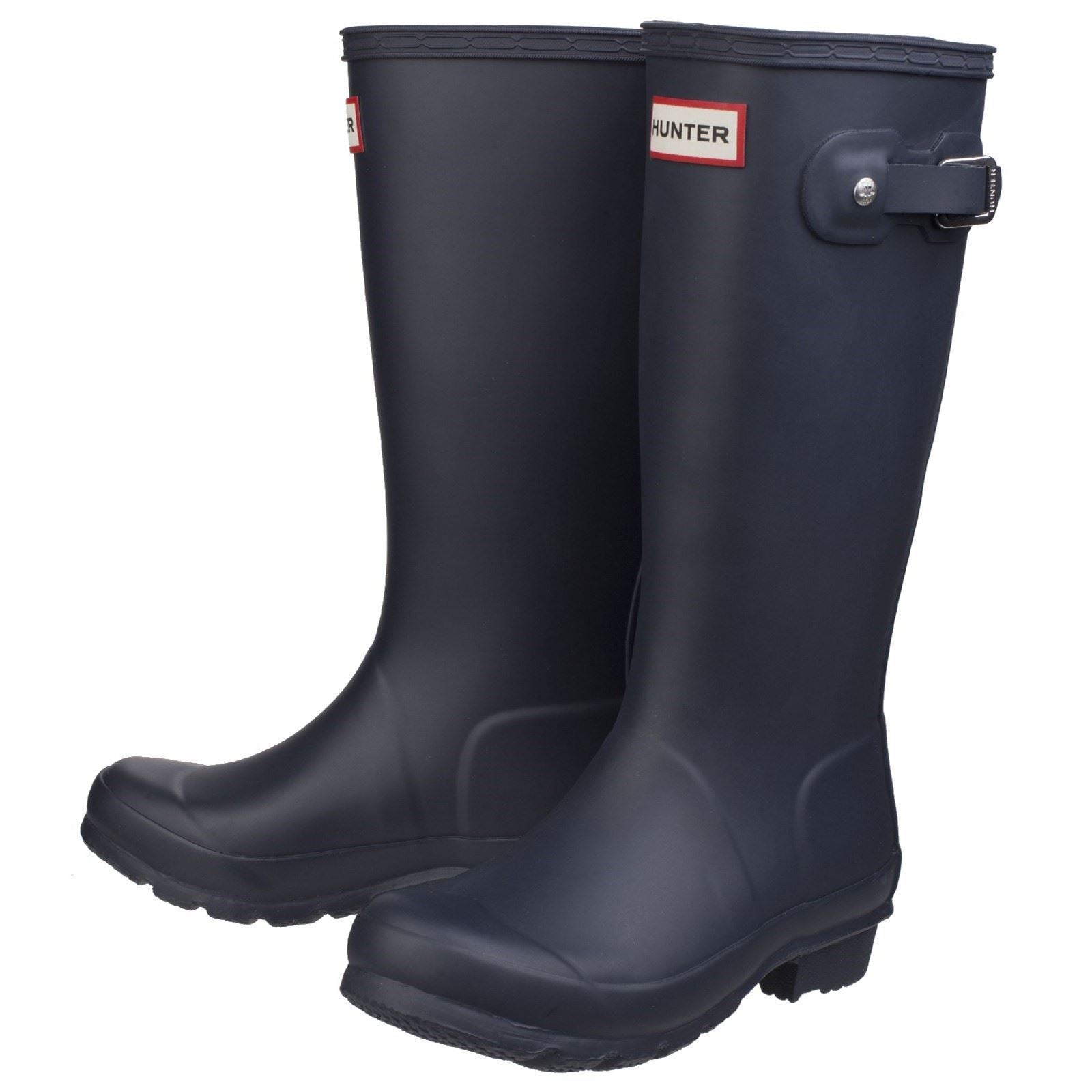 Hunter Original Gummistiefel Der Marine In Dunkelblau