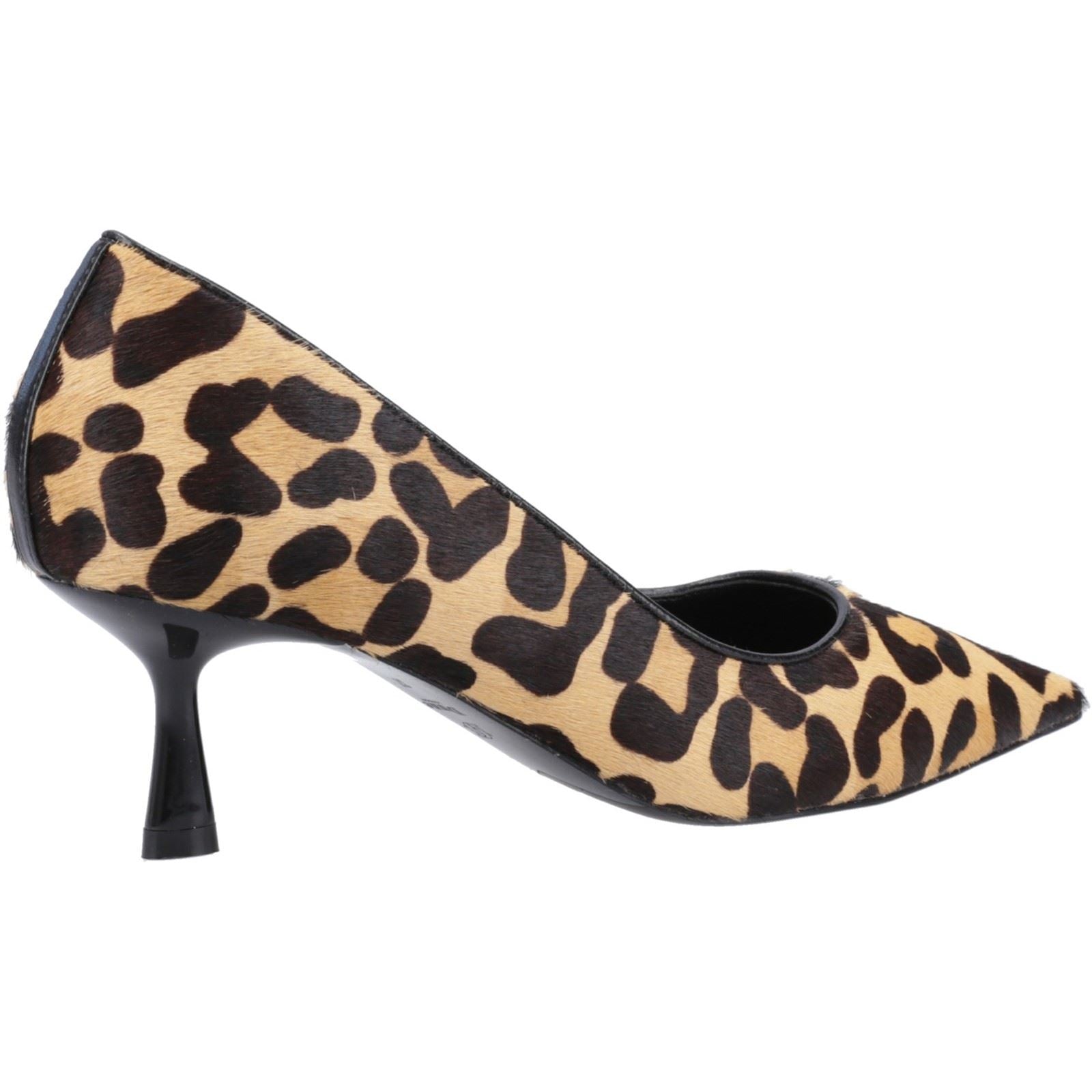 Dune Angelina Leder Damen Leoparden High Heels