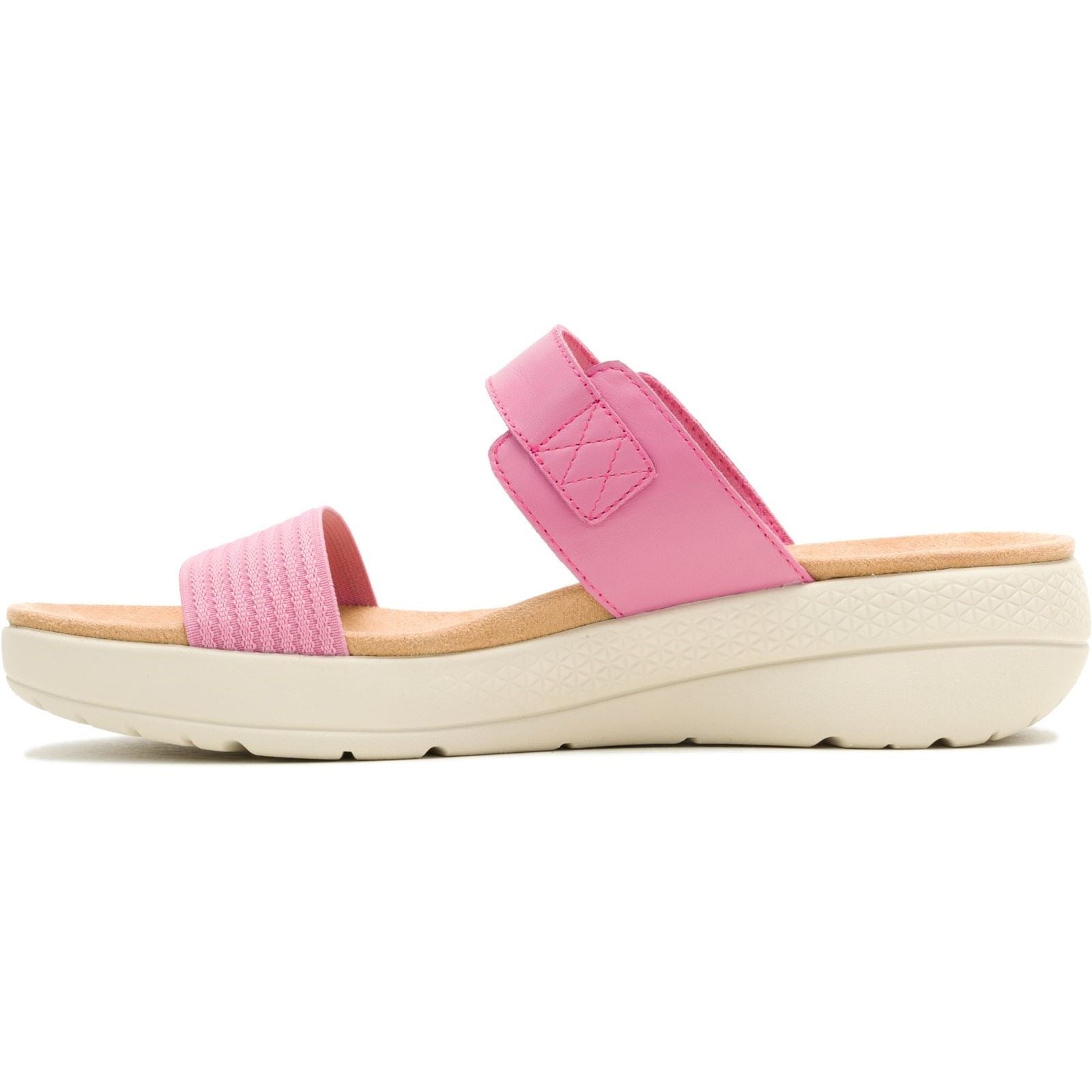 Hush Puppies Breathe Gore Leder Damen Rose Sandalen