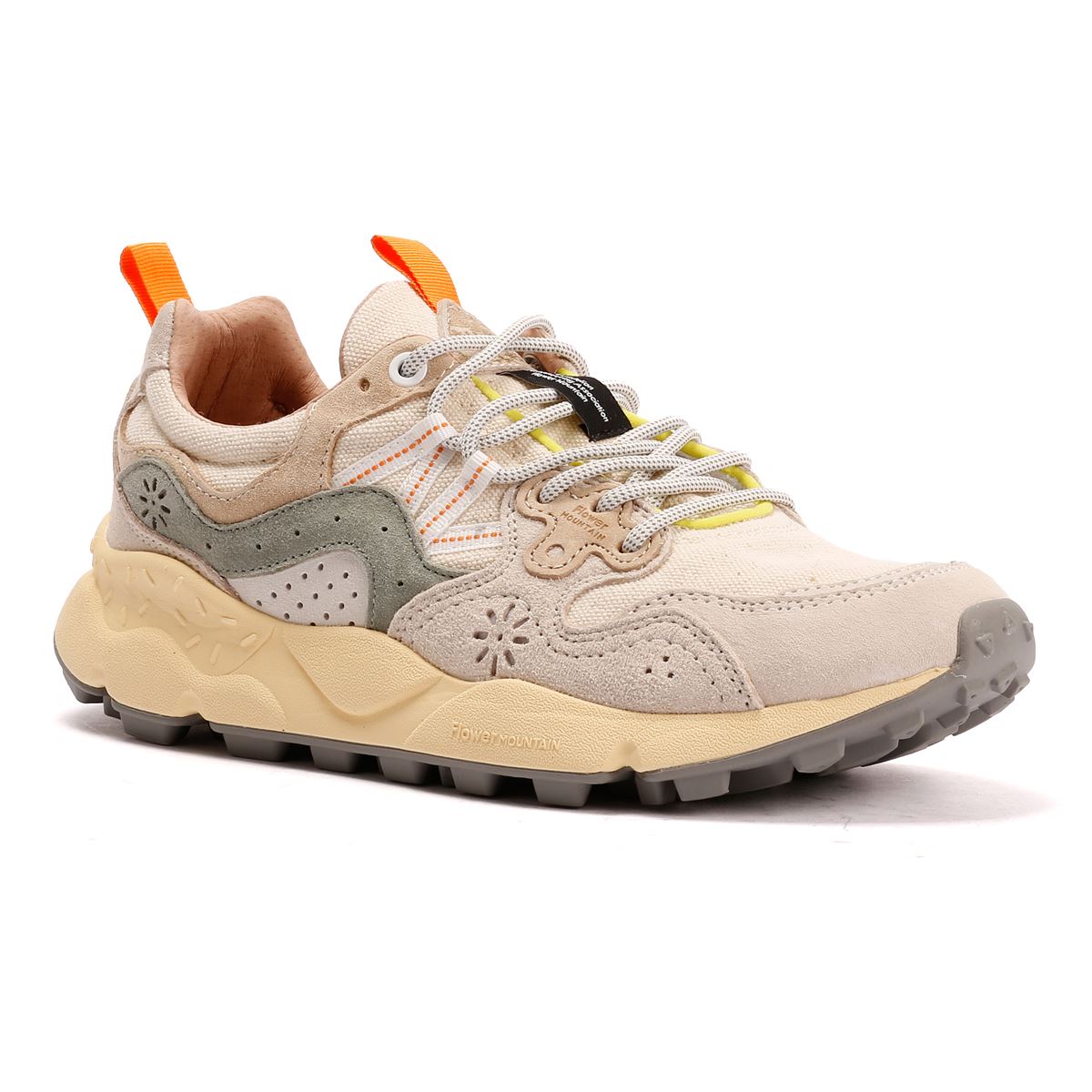 Flower Mountain Yamano 3 Weiße Sneakers